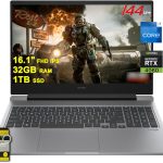 HP لابتوب العاب اومن 16 16.1 انش FHD IPS 144Hz انتل 16-كور i7-14650HX (>i9-13900HX) 32GB RAM 1TB SSD جيفورس RTX 4060 RGB اضاءة خلفية ثاندربولت FHD كاميرا خصوصية وشحن سريع ويندوز 11 مع ملحق اي سي بي