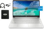 HP لابتوب 15.6 FHD IPS ومعالج انتل رباعي النواة i5-1135G7 جيل 11 (حتى 4.2GHz افضل من i7-1060G7) وRAM 32GB وSSD PCIe 1TB وبطاقة عرض مرئي ايرس Xe وبلوتوث وHDMI وواي فاي وويندوز 11 وملحقات جي ام (مطورة)
