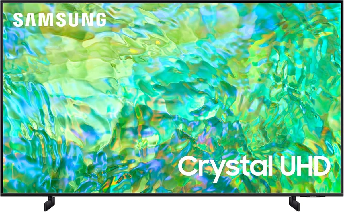 سامسونج تلفزيون ذكي، كريستال UHD 4K، 85 بوصة، رمادي تيتان، معالج كريستال 4K، ايرسليم، لون كريستال ديناميكي، UE85CU8000 - 2023 - اصدار عالمي (مجدد)