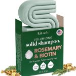 كيتش قالب شامبو طبيعي لزيادة كثافة الشعر من روزماري اند بيوتين، قالب شامبو روزماري لجميع انواع الشعر، مصنوع في الولايات المتحدة الامريكية، نباتي وخالي من كبريتات البارابين ولم يتم اختباره على