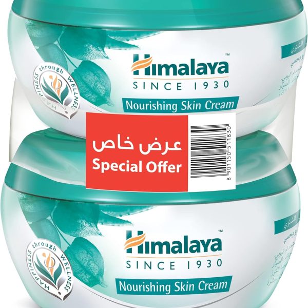 كريم خفيف وغير دهني ومغذي للبشرة للاستخدام اليومي من هيمالايا - 150 + 150 مل