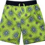 سولوكوت طقم شورت سباحة سريع الجفاف للاولاد ببطانة شبكية بعامل حماية من الاشعة فوق البنفسجية 50+