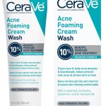 سيرا في غسول رغوي للوجه والجسم مع البنزويل بيروكسيد وحمض الهيالورونيك والنياسيناميد - 5 اونصة