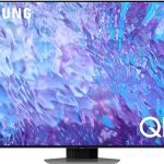 سامسونج تلفزيون QLED مقاس 98 بوصة، Q80C، 4K، معالج كوانتوم عصبي، محسن صورة كبير الحجم، تصميم فائق النحافة، محور ذكي، تلفزيون تايزن الذكي، QA98Q80CAUXZN (2023 - نسخة الامارات العربية المتحدة)