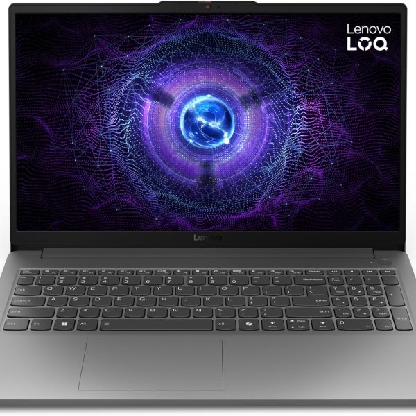 لينوفو لابتوب العاب 15IAX9E من لوك بشاشة 15.6 انش FHD 144Hz ومعالج انتل كور i5-12450HX، ذاكرة RAM 16GB، SSD 512GB، RTX 2050 4GB GDDR6، ويندوز 11، اضاءة خلفية بيضاء انجليزي-عربي، رمادي - [83LK001SAX]