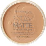 بودرة مضغوطة ستاي مات من ريميل لندن، 30 كراميل، 14 غرام