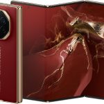 هواوي هاتف ذكي ميت اكس تي فائق النحافة بتصميم ثلاثي الطيات، 16GB+512GB، نظام مفصلات دقيق متطور، كاميرا XMAGE بفتحة فائقة، شاشة هواوي X-True عالية الدقة 10.2 انش + عرض متعدد في واحد، احمر + هدايا