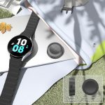 ⁦قاعدة شحن USB C لساعة سامسونج جالكسي 7/6/5/4/3/FE/الترا، قاعدة شحن مطورة لساعة جالكسي 6 كلاسيك/5 برو/4 كلاسيك، شاحن فقط (اسود)⁩ - الصورة ⁦3⁩