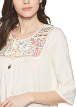 ⁦بلوزة سادة بقصة عادية للنساء من ستايلفيل.ان⁩ - الصورة ⁦4⁩