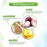 ⁦Mamaearth Onion Shampoo for Hair Growth & Hair Fall Control with Onion Oil & Plant Keratin 4ml⁩ - الصورة ⁦5⁩