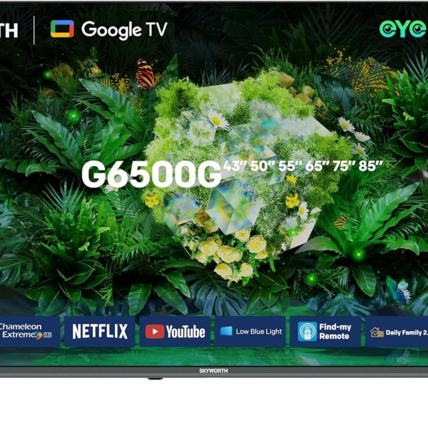 سكاي ورث تلفزيون 60G6500G - 60 بوصة UHD 4K LED (تلفزيون جوجل)