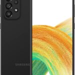 سامسونج جوال جالكسي ايه 33 شبكة الجيل الخامس 5G ثنائي شرائح الاتصال بنظام اندرويد 128GB بلون اسود رائع (اصدار الامارات العربية المتحدة)