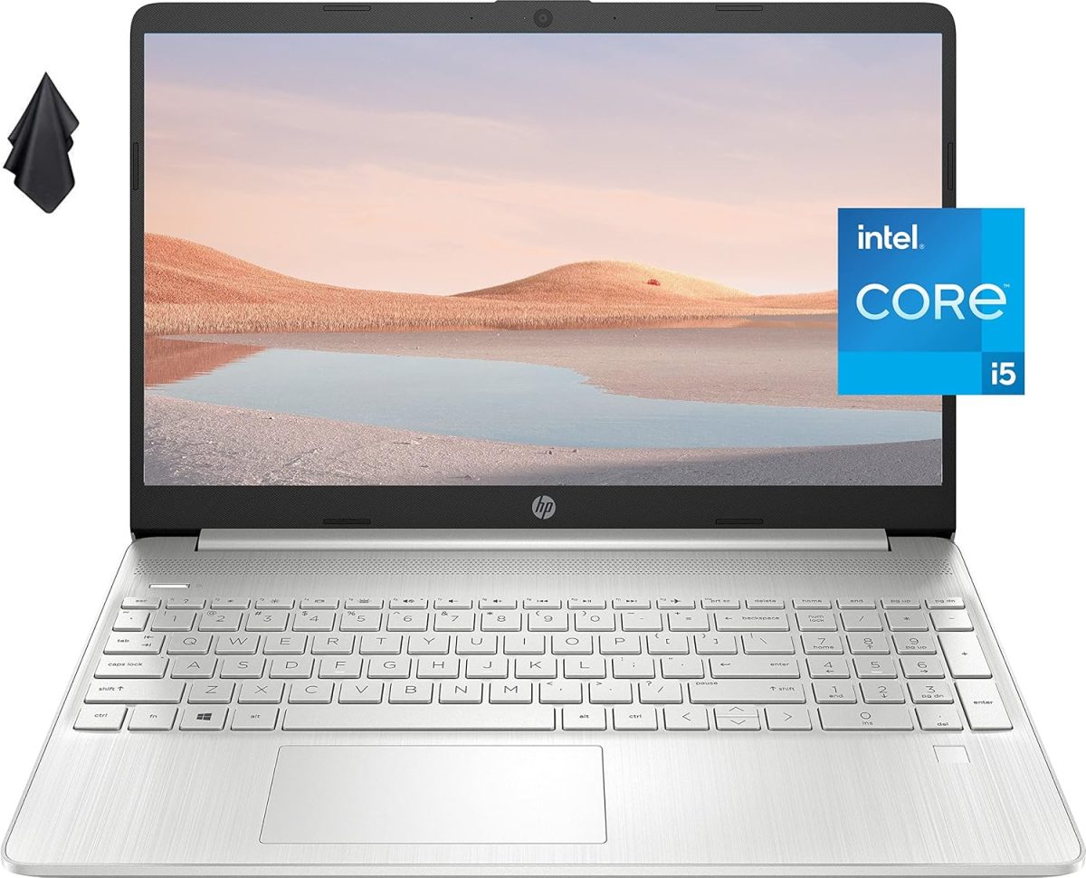 HP لابتوب بافليون 15، شاشة 15.6 انش FHD IPS مضادة للتوهج، انتل كور i5-1135G7 الجيل 11، بطاقة رسومات انتل ايريس Xe، ذاكرة RAM 16GB، 1TB PCIe SSD، عمر بطارية طويل، فضي، ويندوز 11 (احدث موديل)
