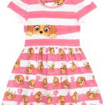 باو باترول فستان صيفي للبنات من القطن الناعم | فساتين سكاي للبنات