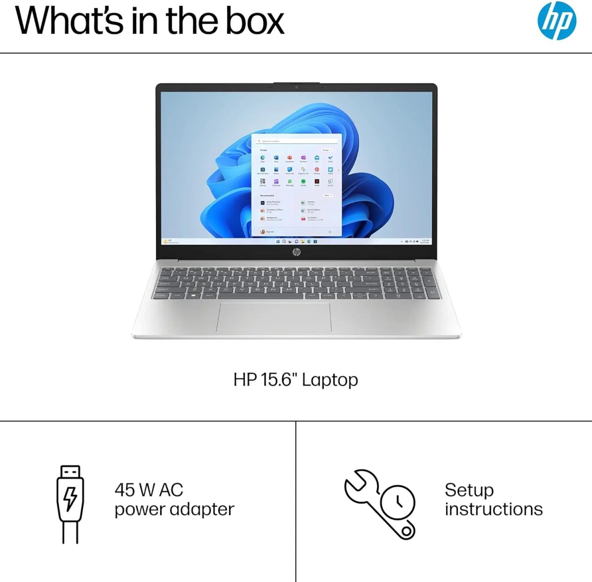 ⁦HP لابتوب بافليون - 10 كور 12 ثريدز انتل i7-1255U - طلاب الجامعة 15.6 انش - بطاقة رسومات ايرس اكس اي - ذاكرة RAM 32GB - SSD 1TB - 2024 - USB C - واي فاي 6 - مع شاحن سريع⁩ - الصورة ⁦3⁩