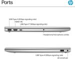 ⁦HP لابتوب بافليون - 10 كور 12 ثريدز انتل i7-1255U - طلاب الجامعة 15.6 انش - بطاقة رسومات ايرس اكس اي - ذاكرة RAM 32GB - SSD 1TB - 2024 - USB C - واي فاي 6 - مع شاحن سريع⁩ - الصورة ⁦7⁩