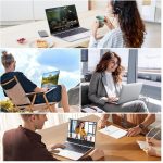 ⁦لابتوب العاب 15.6 انش، معالج N95 (حتى 3.4GHz) شاشة 1920×1080 FHD IPS، لابتوب 16GB DDR4 512GB SSD، زاوية مفتوحة 180 درجة، كيبورد باضاءة خلفية، واي فاي 5، كاميرا ويب⁩ - الصورة ⁦6⁩