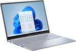 ⁦اسس لاب توب فيفوبوك K3605VU-WS96 - شاشة 16 انش FHD+ (1920x1200) 120Hz، انتل كور i9-13900H، 16GB RAM، 1TB SSD، انفيديا RTX 4050 6GB، ويندوز 11، كيبورد باضاءة خلفية، قارئ بصمات، فضي⁩ - الصورة ⁦2⁩