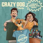 ⁦Crazy Dog Mens T Shirt Thats A Horrible Idea What Time Funny Joke Tee⁩ - الصورة ⁦9⁩