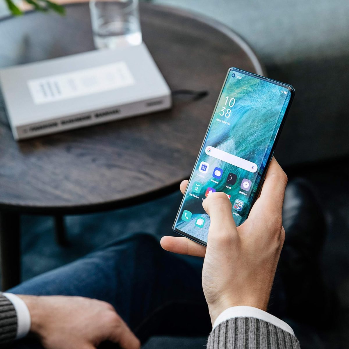 ⁦اوبو موبايل فايند X2 برو 5G - كوالكوم سناب دراغون 865 الجيل الخامس 6.7 انش 4260 mAh كاميرا تكبير 48 ميجابكسل 120 هرتز هاتف ذكي - اسود (مجدد)⁩ - الصورة ⁦5⁩