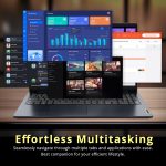 ⁦لينوفو لابتوب ايديا باد 1i بشاشة لمس FHD 15.6 انش ومعالج انتل i5 1235U وذاكرة RAM 40GB وتخزين 2.16TB (SSD 2TB + قاعدة شحن 160GB) وبطاقة عرض مرئي انتل ايريس Xe وكاميرا HD وصوت دولبي وواي فاي 6 وويندوز⁩ - الصورة ⁦6⁩