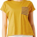 تي شيرت نسائي فضفاض من ميس اوليف