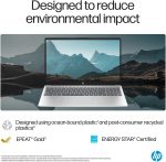 ⁦HP لابتوب للاعمال بشاشة لمس 15.6 انش ومعالج i3-1215U سداسي النواة (يتفوق على i5 1135G7) وذاكرة RAM 16GB وSSD 1TB وويندوز 11 برو لون فضي انيق مع شاحن⁩ - الصورة ⁦5⁩