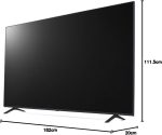 ⁦LG تلفزيون ذكي UHD UR80 مقاس 75 بوصة بدقة 4 كيه 2023 75UR80006LJ.AMRE⁩ - الصورة ⁦9⁩