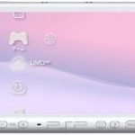 سوني حزمة بلاي ستيشن 3006 محمولة بلون ابيض لؤلؤي + العاب مثبتة