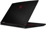 ⁦MSI لابتوب العاب GF63 رفيع 12Ucx بشاشة 15.6 انش ومعالج انتل كور i5 12450H وذاكرة RAM 8GB وSSD 512GB وانفيديا RTX 2050 4GB وكيبورد انجليزي وويندوز 11 هوم - اسود⁩ - الصورة ⁦5⁩