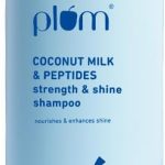 بلام شامبو جوز الهند للشعر الباهت مع حليب جوز الهند والببتيدات لشعر قوي ولامع، 22 مرة، شعر ناعم وحريري، شامبو للنساء والرجال | 250 مل