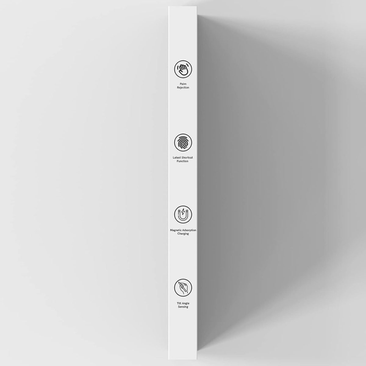 ⁦قلم ايباد الجيل الثاني مع شحن مغناطيسي ومنفذ USB، قلم ستايلس لجهاز ايباد مع خاصية رفض راحة اليد، متوافق مع ايباد 10/9/8/7/6، ايباد ميني 6/5، ايباد اير 5/4/3، ايباد برو 11 انش، ايباد برو 12.9 انش⁩ - الصورة ⁦13⁩
