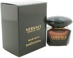 ⁦عطر فيرساتشي - فيرساتشي كريستال نوار - عطور للنساء، 5 مل او دي تواليت بخاخ (صغير)⁩ - الصورة ⁦2⁩