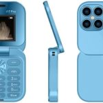 موبايل اي 17 برو ميني فليب قابل للطي مع راديو اف ام وصوت سحري وقائمة سوداء ومينا سريع واهتزاز وشريحتي اتصال وشاشة عرض صغيرة