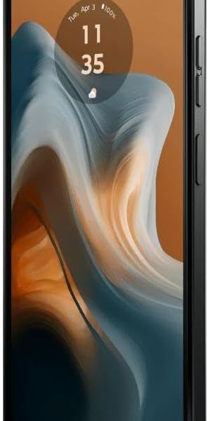 موتورولا G34 5G (اسود فحمي، ذاكرة RAM 4GB، تخزين 128GB) | كاميرا مزدوجة 50MP | شاشة 6.5 انش 120Hz | بطارية 5000mAh | سناب دراغون 695