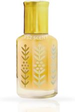 عطر عود زعفران من تي اس زد سينت للرجال والنساء، عطر يدوم طويلا للجنسين، عطر نقي ومركز خالٍ من الكحول، 12 مل