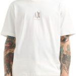 ارماني اكستجينج تي شيرت كاجوال بشعار صغير للرجال