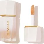 شيجلام مكياج - هايلايتر سائل جلو بلوم بلمسة نهائية لامعة - مكياج هايلايتر مقاوم للماء يدوم طويلا مع طرف اسفنجي (تي كيك)