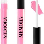 ملمع شفاه هيدرو غني اللون غير لاصق من ميمورا - صبغة جريئة، لمسة نهائية لامعة، نباتي، مقاوم للانتقال، ملمس كريمي، فيتامين E وزبدة الشيا، 6 مل (نثر)