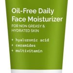 ذي ديرما كو مرطب الوجه اليومي الخالي من الزيوت بحمض الهيالورونيك والسيراميد والفيتامينات المتعددة للبشرة غير الدهنية والمرطبة - 100 غرام ترطيب طويل الأمد | يقوي حاجز البشرة