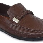 حذاء رسمي للرجال من اجانتا PG442 - سهل الغسل - US 10 - UK 9 - بني، 43 EU