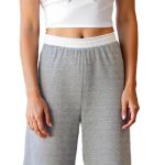 طقم صيفي للبنات مكون من قطعتين من زولينوفا، تي شيرت قصير بطبعة نجوم + بنطلون بارجل واسعة، للاعمار من 8 الى 12 سنة، ملابس كاجوال مريحة