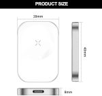 ⁦شاحن محمول متوافق مع ساعة ابل من ويسفنلي، شاحن لاسلكي اي ووتش مع USB C شاحن سفر مغناطيسي سريع الشحن متوافق مع ساعة ابل سلسلة 8 7 اس اي 6 5 4 3 2⁩ - الصورة ⁦5⁩