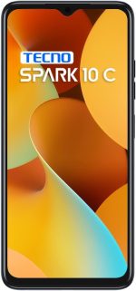 ⁦تكنو سبارك 10C (اسود ميتا، ذاكرة RAM 8GB، تخزين 128GB) | ذاكرة RAM 16GB قابلة للتوسيع | معدل تحديث 90Hz 6.55 انش HD + شاشة دوت | كاميرا خلفية مزدوجة بالذكاء الاصطناعي 16MP⁩ - الصورة ⁦3⁩