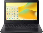 لابتوب كروم بوك 311 11.6 انش HD للاعمال والطلاب، انتل سيليرون N4500 4GB LPDDR4X RAM 64GB eMMC كاميرا ويب USB-C، بطاقة رسومات انتل UHD وواي فاي وبطارية تدوم حتى 10 ساعات، كروم او اس، اسود