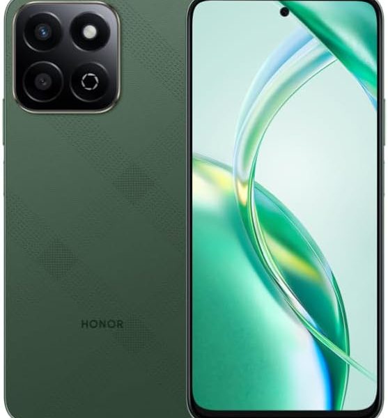 اونر 200 سمارت 5G | ثنائي شرائح الاتصال | 4GB RAM + 256GB ROM | شاشة 6.8 انش 120Hz | كاميرا 50MP بالذكاء الاصطناعي | بطارية 5200mAh | اندرويد 14 (اخضر فوريست)