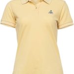 بيج ديزاين تي شيرت بولو بياقة للنساء من انيموس