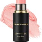 قلم بلشر كريمي عضوي من جلو بوتر، خفيف الوزن وقابل للمزج بسهولة، يعزز الترطيب متعدد الاستخدامات للخدود والشفاه والعينين بلمسة نهائية طبيعية تدوم طويلا (بوس بيب، 0.28 اونصة/8 غرام، عبوة من قطعة واحدة)