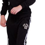 Nuego Kids Jogger for Boys - Printed Design - Boys Joggers - 100% Organic Cotton, Safe on Skin, Sustainable (Black)