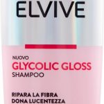 لوريال باريس شامبو الفيف للشعر الباهت والمسامي والشعر الحريري مع حمض الجليكوليك خالي من الكبريتات والجليكوليك اللامع 200 مل